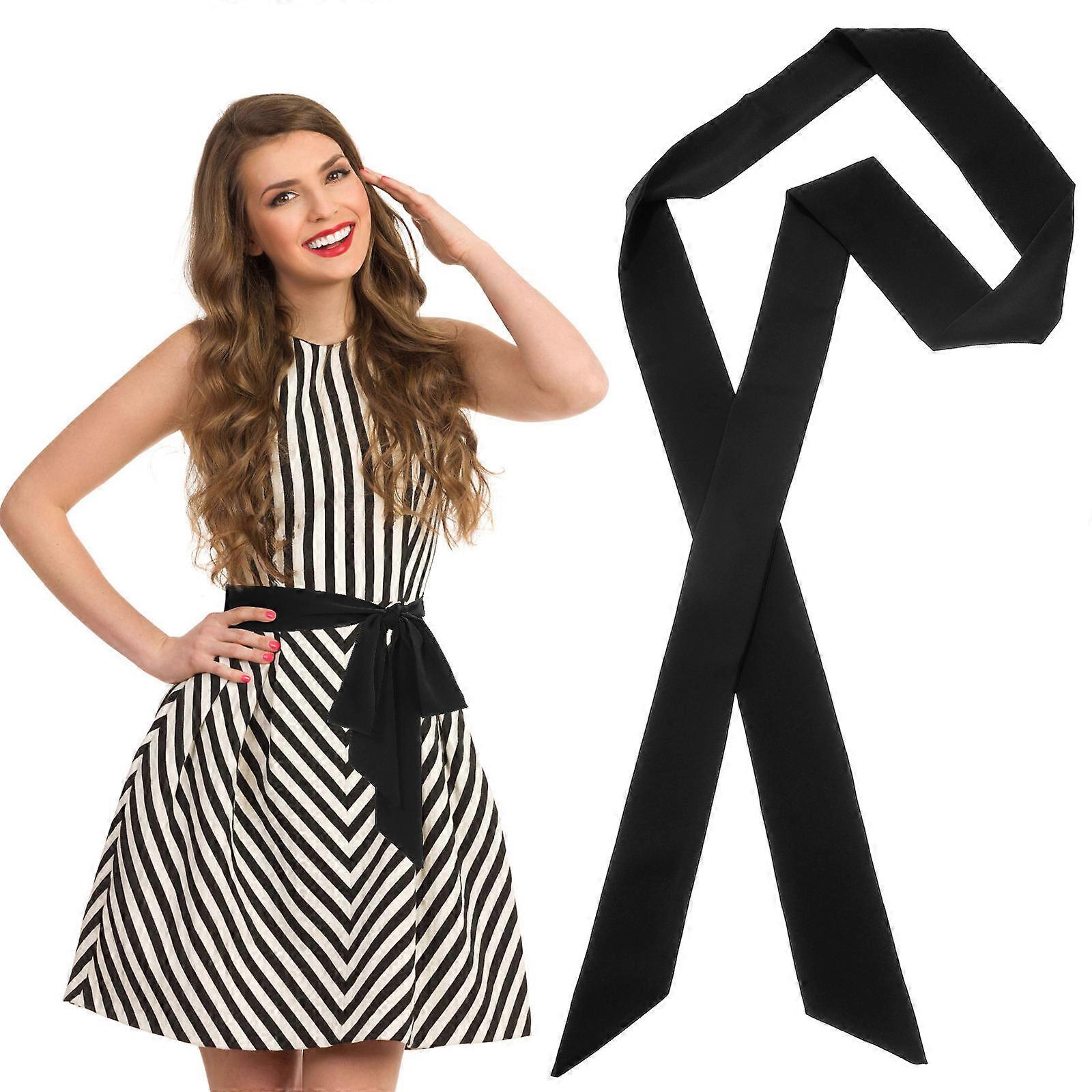 Solid Color Fabric Sash Belt for Women – Versatile Waist Tie Accessory for Dresses, Robes, and Gowns – Comfortable Fit, Durable Design