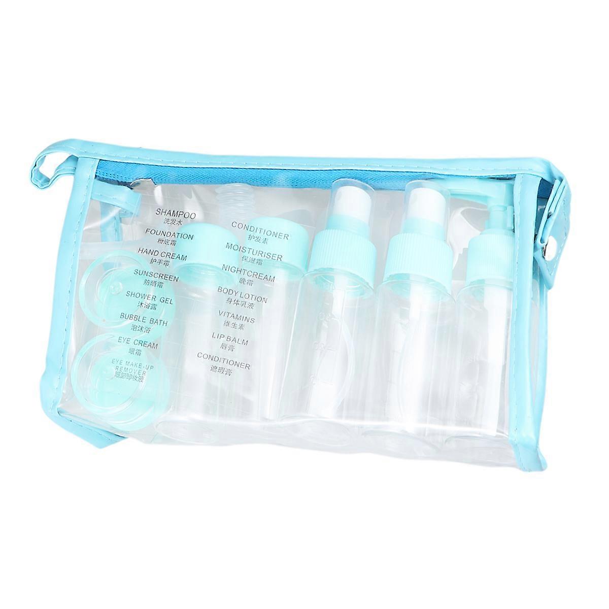 Travel Dispense Bottle Set for Perfume Storage with 11 Pieces Spray Bottles
