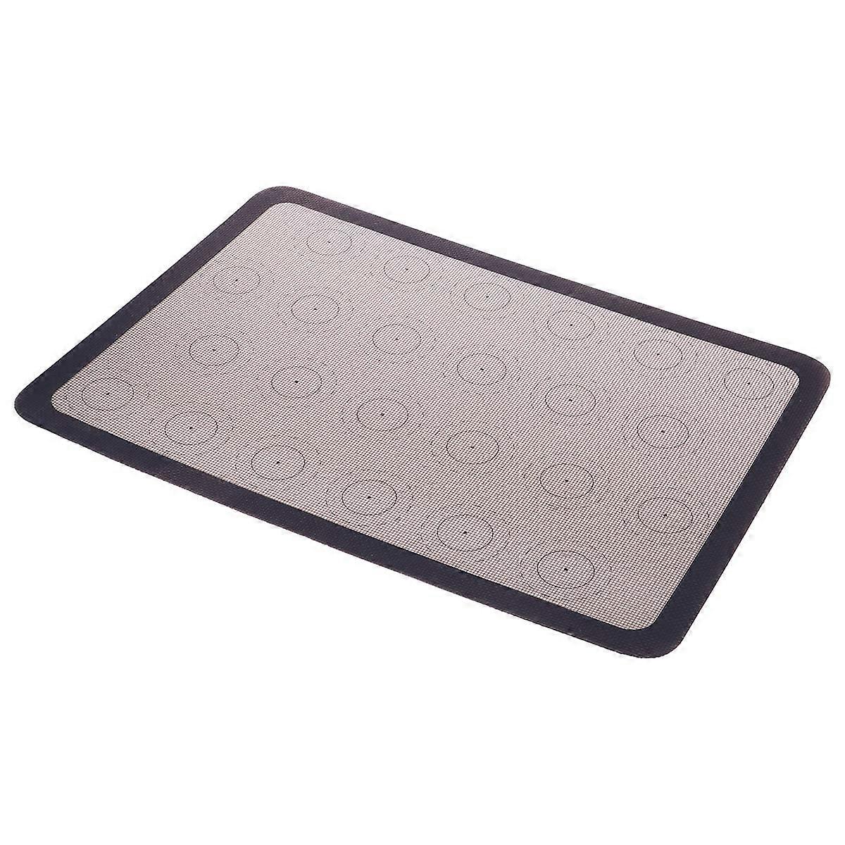 Reusable Silicone Baking Mats Baking Tools for Cakes Pastry Making Bakeware Gray 42 x 29.5 x 0.07 cm Anti-seepage 1Pack