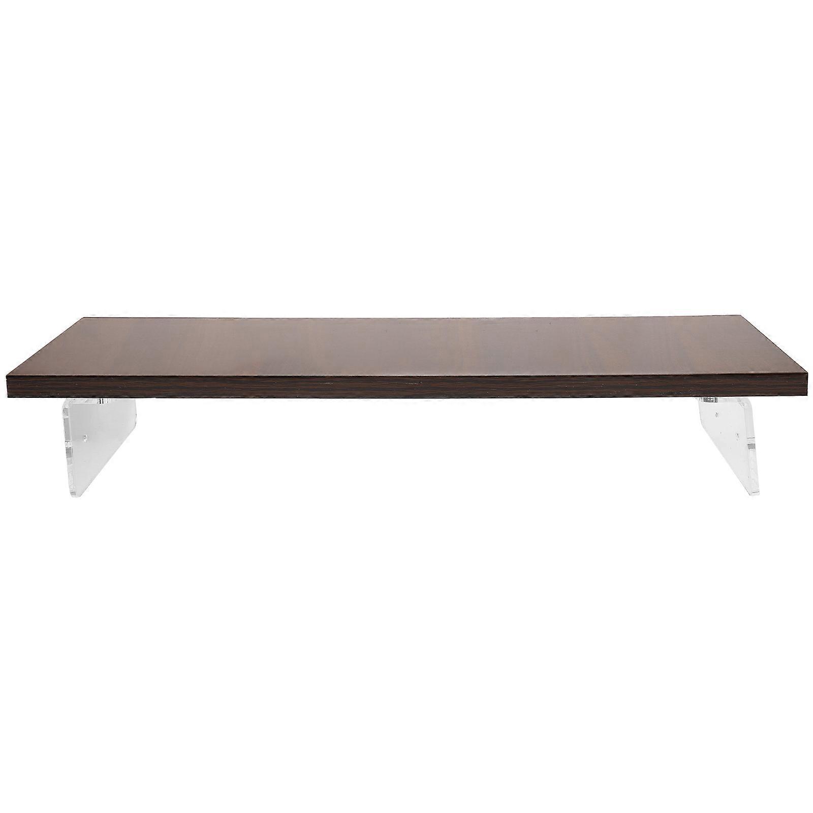 Stable Monitor Riser Modern Office Minimalist Design Acrylic 50.00X20.00X8.00CM 1Pcs
