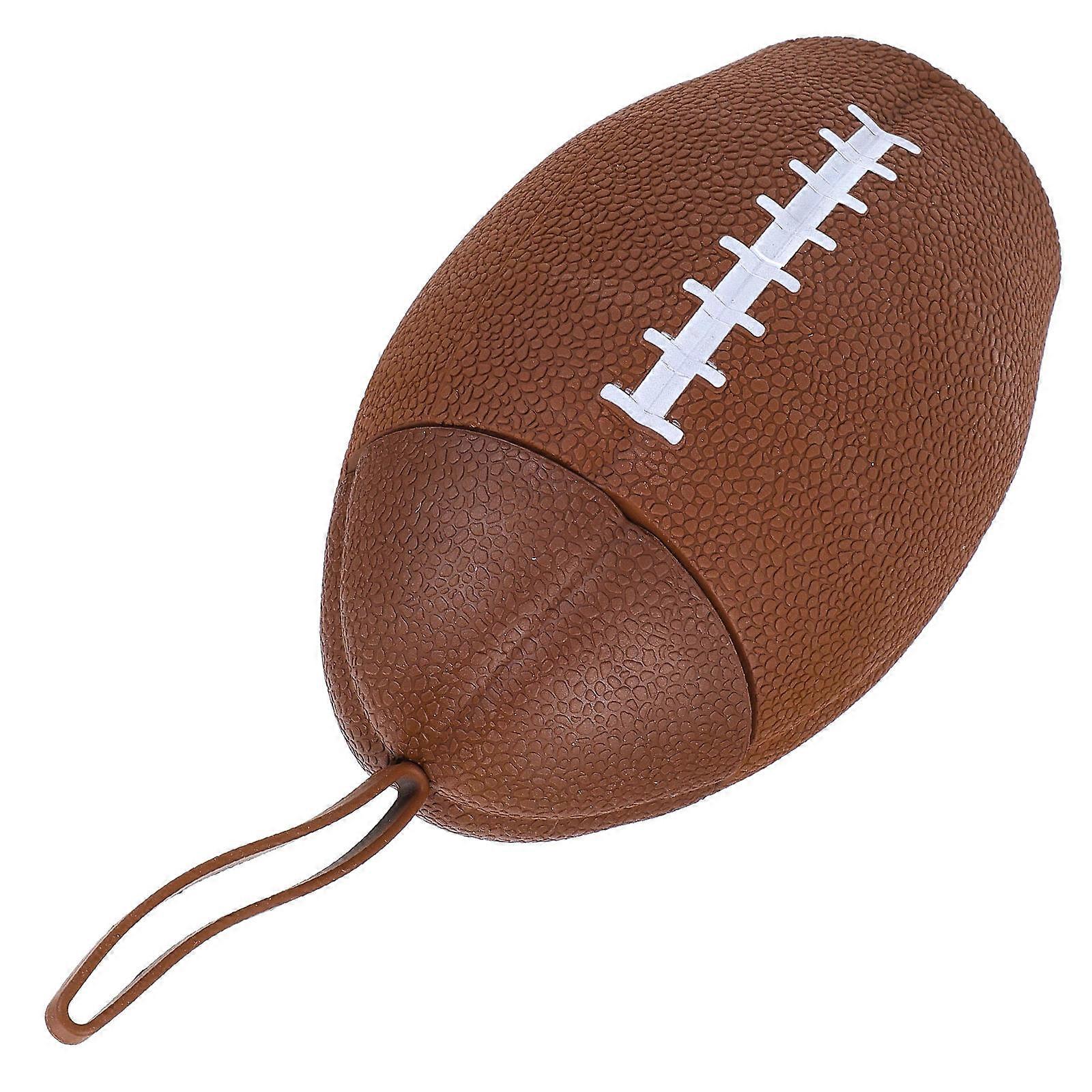 Portable Water Bottles Rugby Shape Large Capacity Easy to Clean 26.00X10.70X10.70CM 1Pack