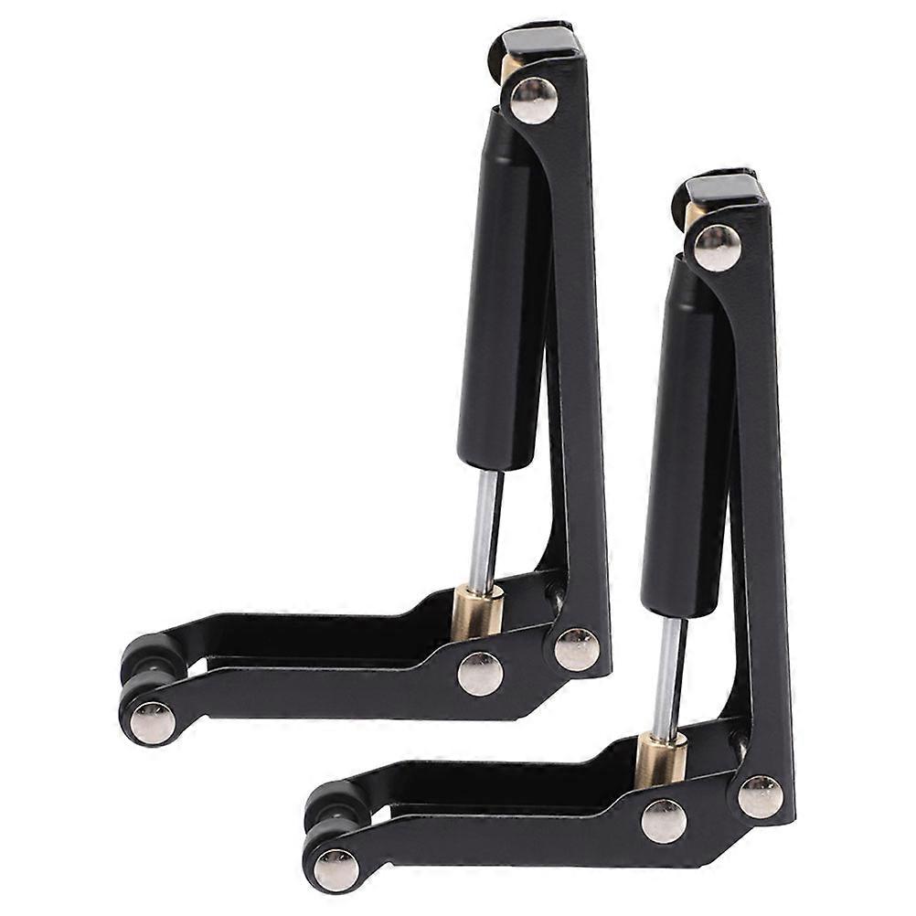 Piano Slow Close Device Piano Slow Closing Soft Fall Device For Furniture Protection Black Metal 2Pcs