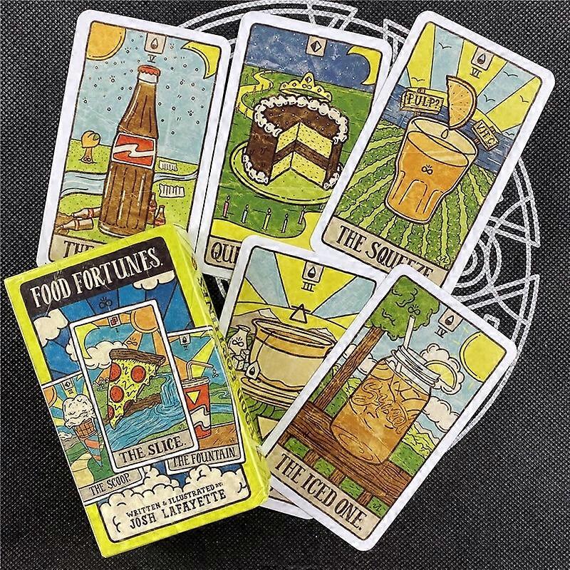 Food Fortune Tarot Cards Deck: Delicious Divination & Readings
