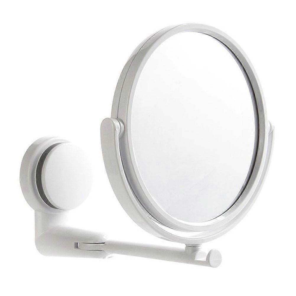 Make Up Mirror Rotatable Abs Material Modern Design Wall Decor For Cloakroom 1Pack
