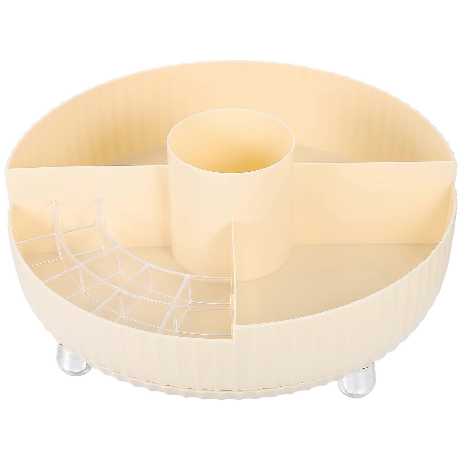 Makeup Tools Organizer 360 Degree Rotation Storage For Home Use 11.00X11.00X4.13in 1Pcs