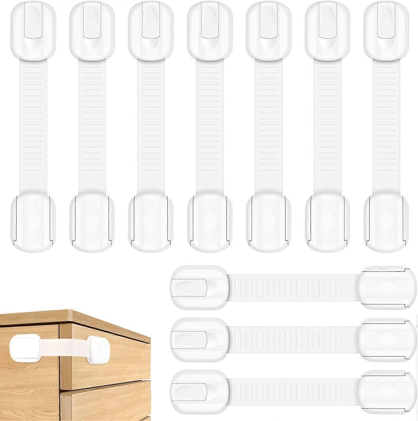 Childproof Cabinet Locks, Pack of 10