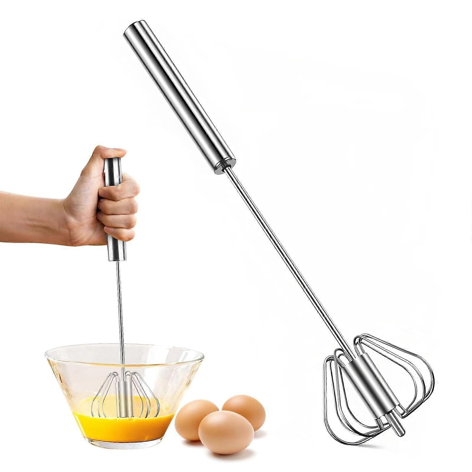 Rotating Push Multifunctional Whisk for Stirring, Beating SemiAutomatic