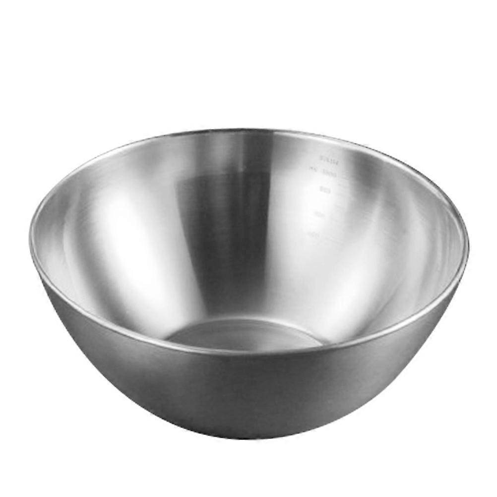 Stainless Steel Vegetable Washing Basin & Salad Mixing Bowl for Kitchen Use – , Practical Design for Washing, Stirring & Food Preparation