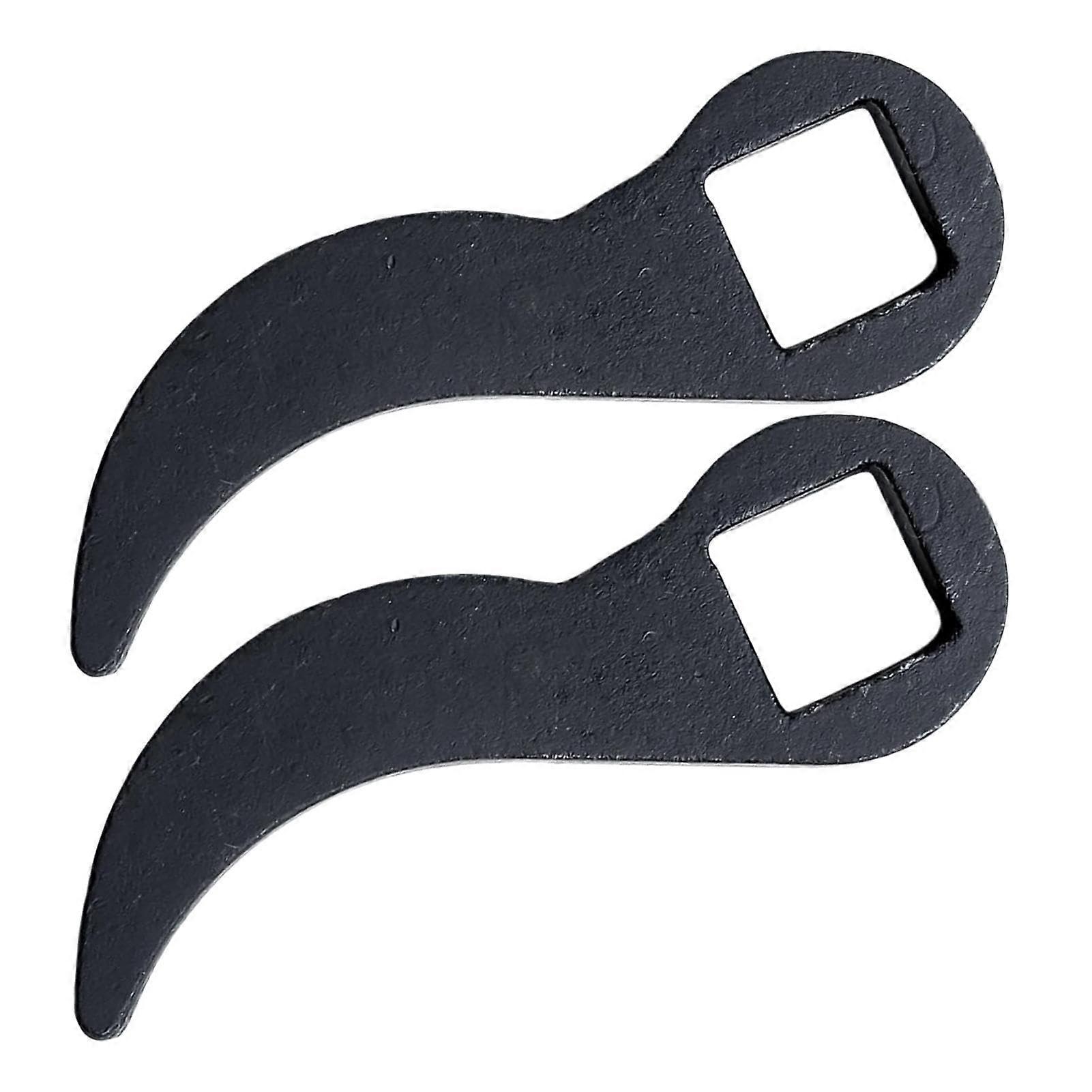 Lever Rod Heads, Crowbar Adapter, Narrow Shaft with Adjustable Angles, Pack of 2
