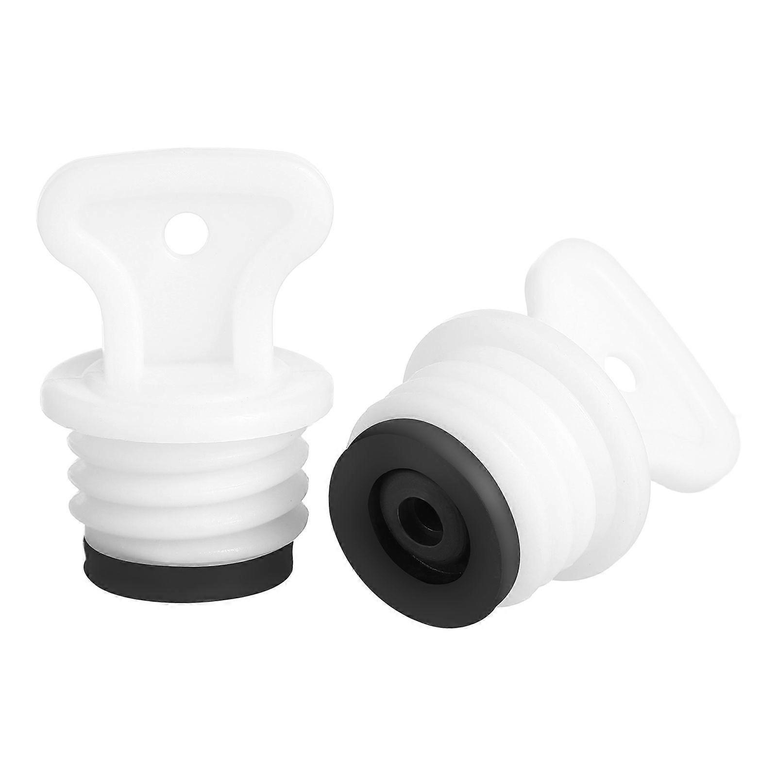 5pcs Hot Water Bottle Cap Replacement Leakproof Rubber Hot Water Bag Stopper Universal Fit For Sealing And Leakproofing 18mm