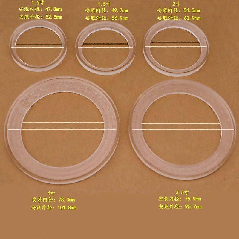 Car Speaker Spacer Rings: Car Speaker Adapter Bracket - Acrylic Spacer - Enhances Audio Experience For Multiple Vehicle Models