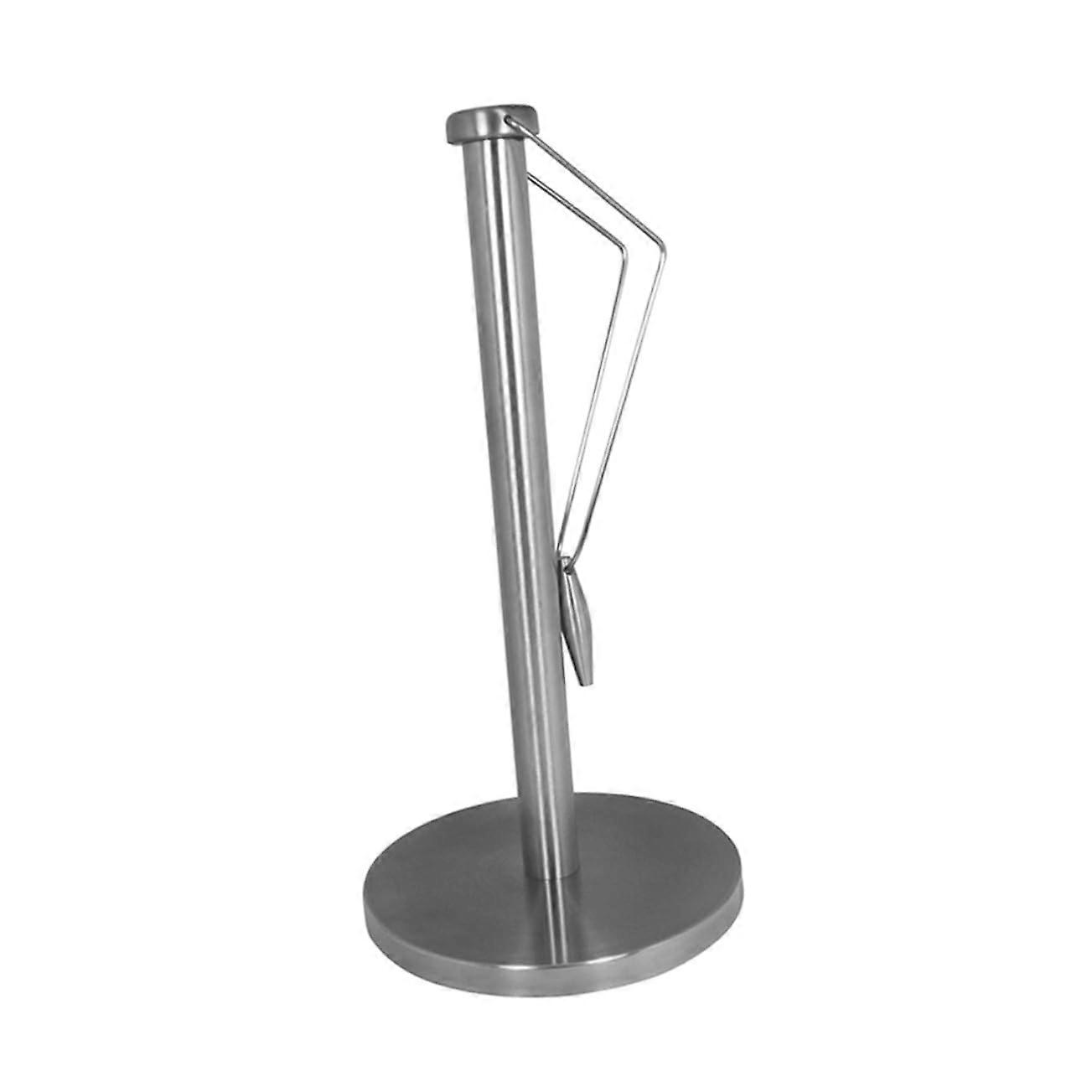 Vertical Paper Towel Holder Silver