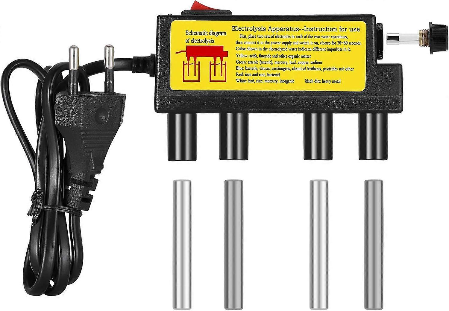 Test d’électrolyseur d’eau Outils d’électrolyse Compteur de niveau de pureté de l’eau Testeur de qualité de l’eau Sight ZeGoods