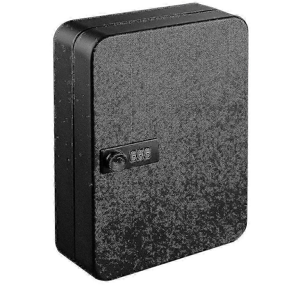 Combination Lock Key Cabinet, Secure Storage Box, Wall Mounted Key Storage Rack