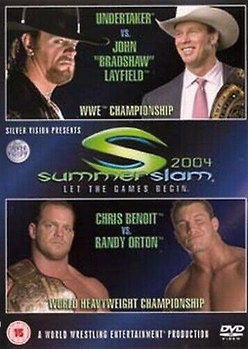 WWE Summerslam 2004 DVD (2004) Randy Orton cert 15 - Region 2