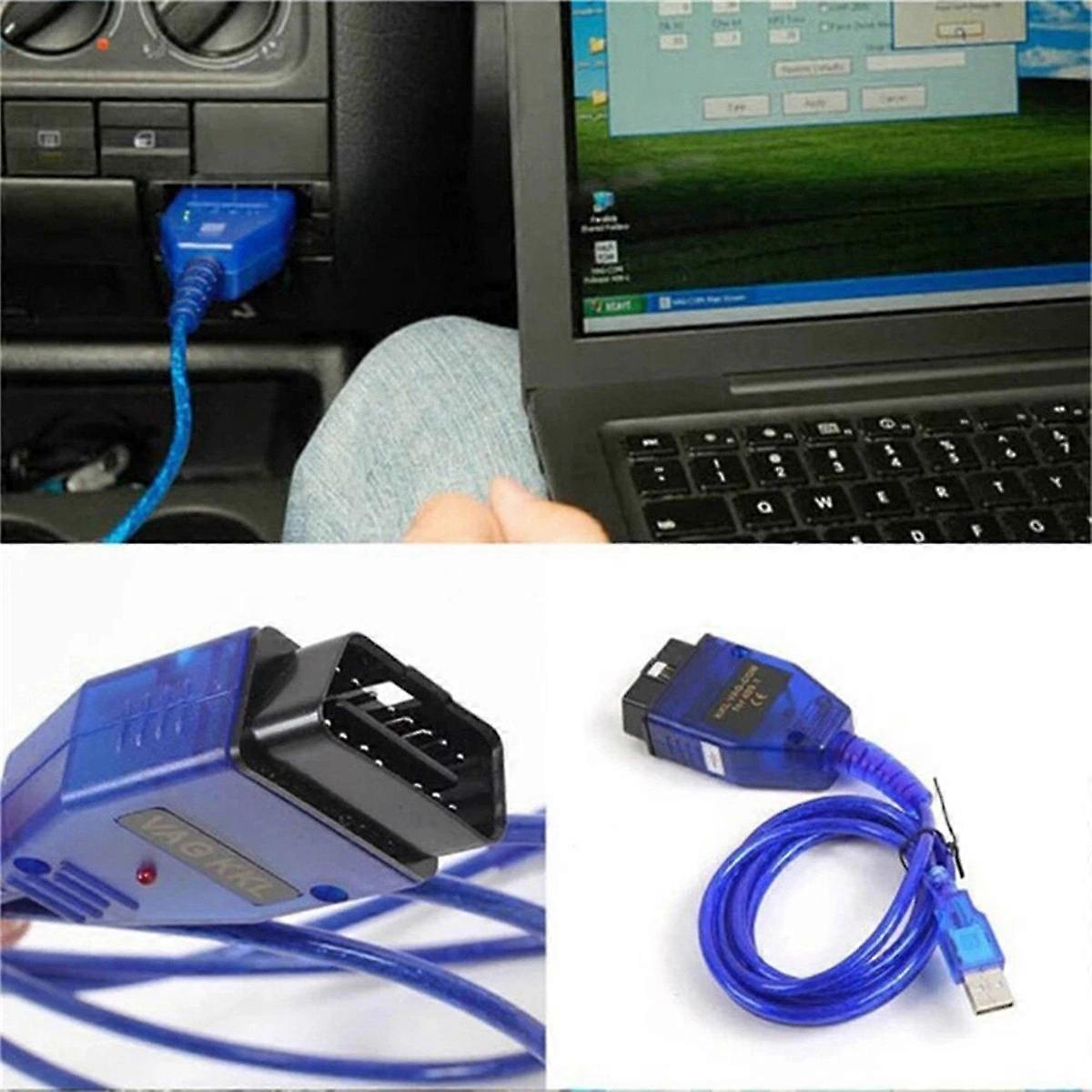VAG409 OBD2 USB COM 409.1 OBD2 USB Diagnostic Cable Scan Tool