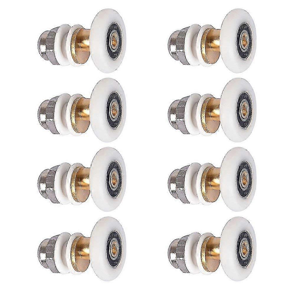 Set Of 8 Casters For Bathroom Shower Sliding Door
