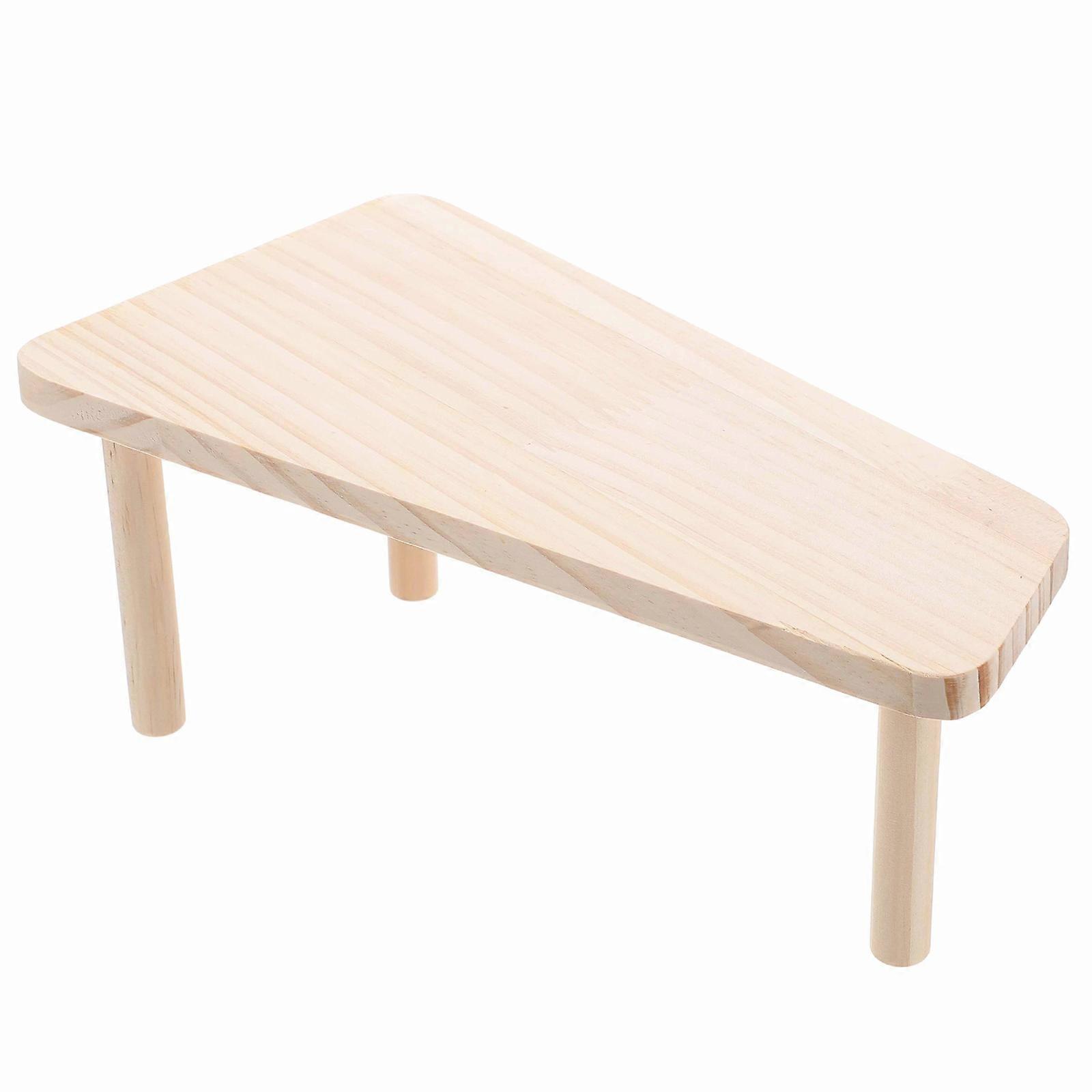 Wooden Hamster Platform Cage Accessory for Small Pets – Stable, Non Deformable Play Structure for Hamsters, Chinchillas, and Small Animals to