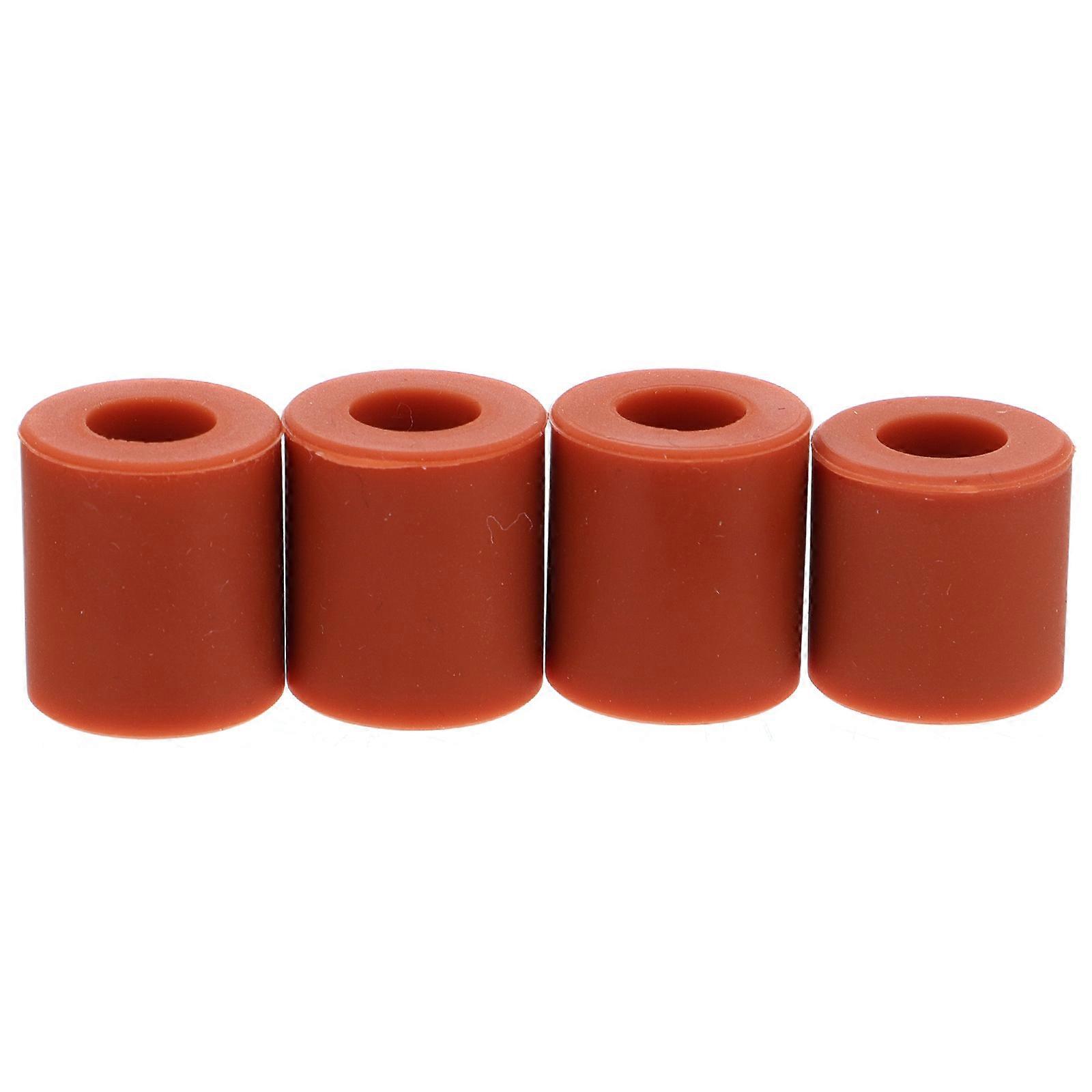 Heat-Resistant Silicone Pads For 3D Printer Parts Printer Maintenance 1.6x1.6cm Bed Leveling 4Pcs