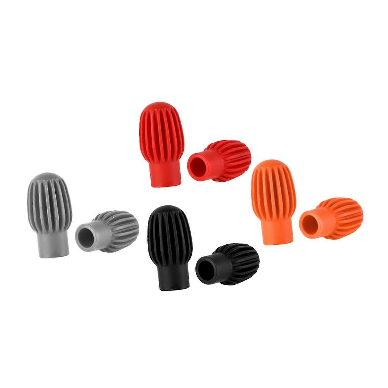 8Piece Drumstick with Low Tone Ferrule Drum Set Hand Drum Analog Damping Drum Accessories Hardware Drum Silencing Pads Equipment Silent Drummer