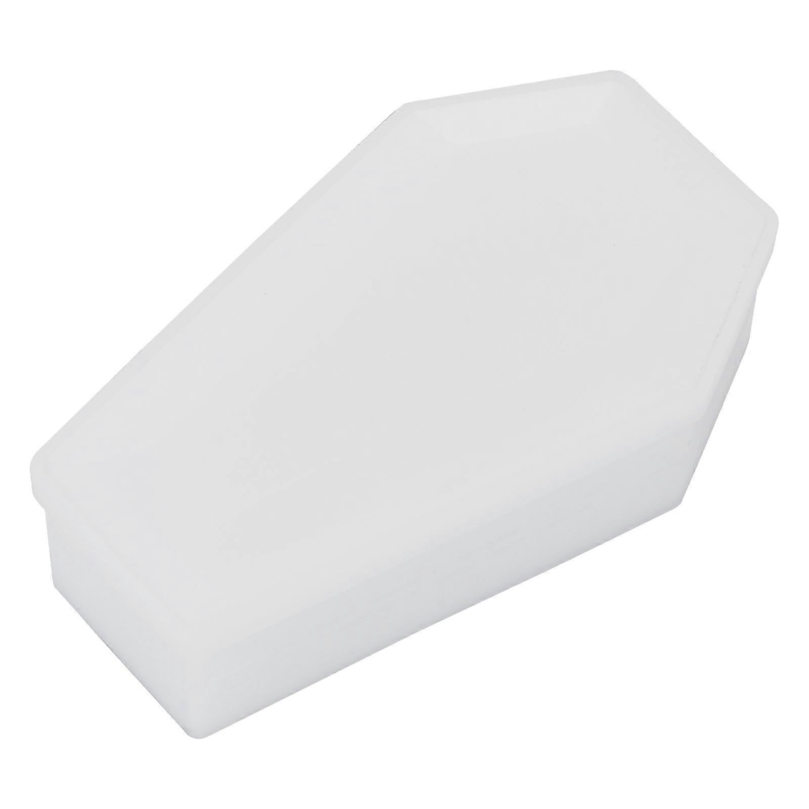 1pc Durable Silicone Mold for Halloween Coffin Decoration DIY Tool