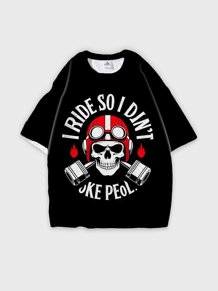 T-shirt round neck Pattern loose short sleeve JW2702