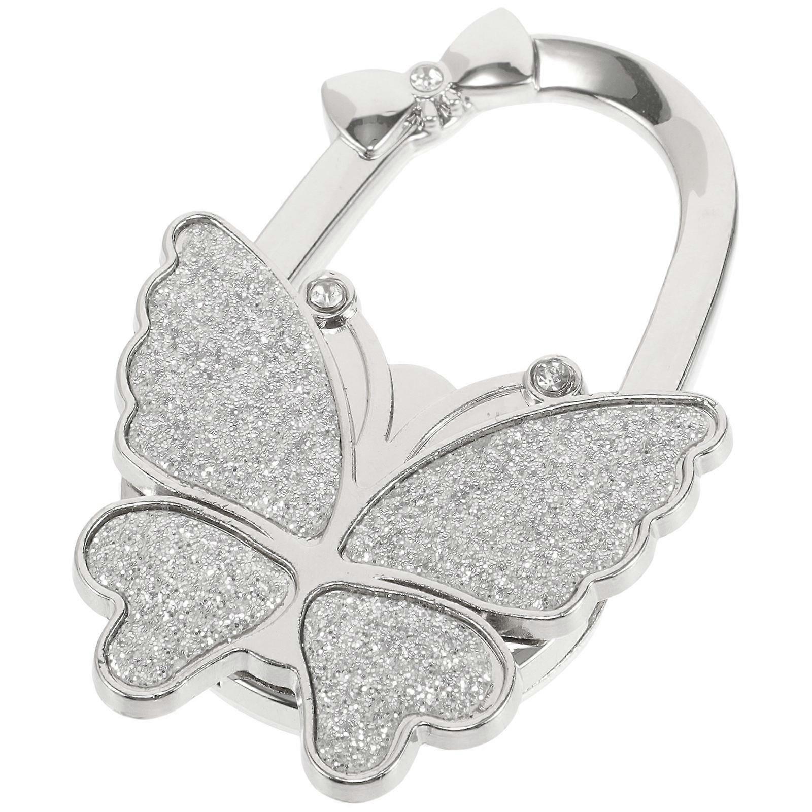Matte Finish Butterfly Purse Hook for Table Bag Holder