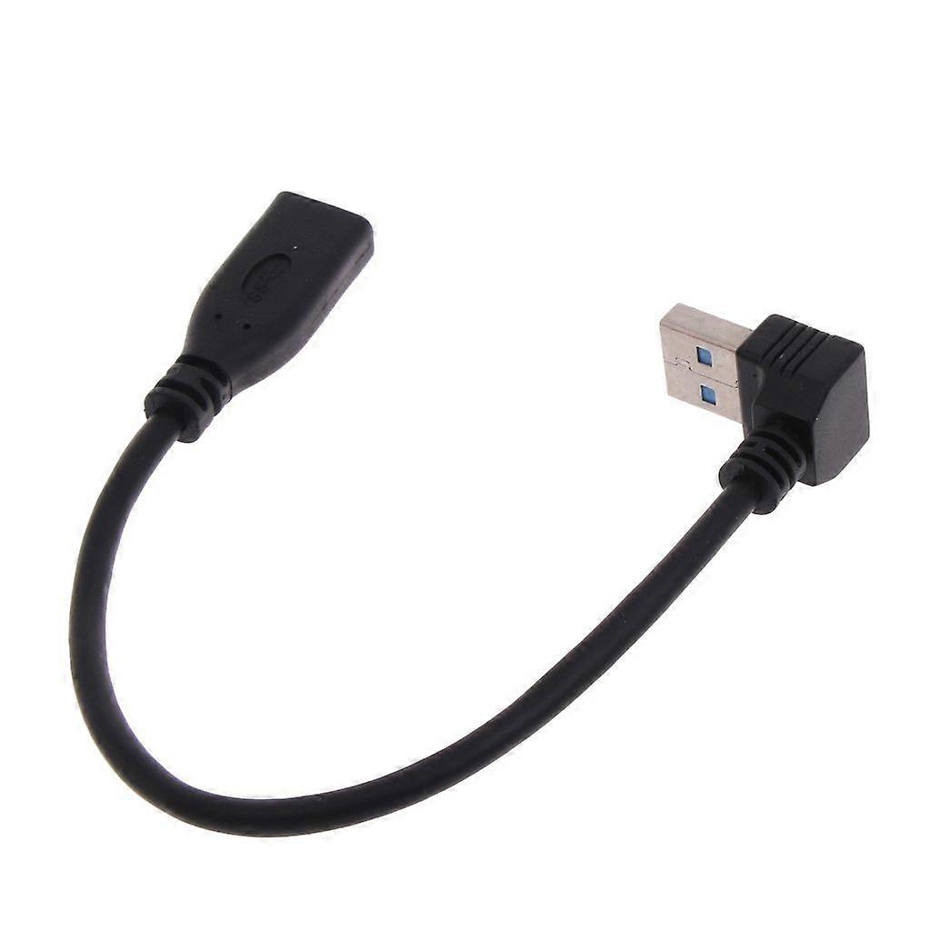 USBC-zu-USB-3.1-Adapter 7,87 Zoll USB-C-Buchse auf USB-A-Stecker-Konverter Multi-Angle