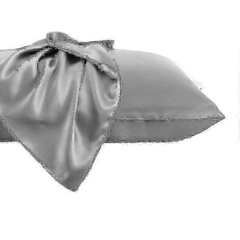 Taie d’oreiller en soie double face - Étui en soie douce luxueux pour les soins des cheveux et de la peau - Sommeil hypoallergénique et confortable