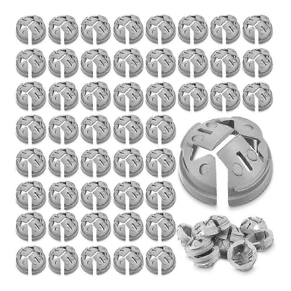 1/2 Inch Non-Metallic Push-In Bulk Gray NM Cable Connector - Reliable Electrical Wiring Accessory