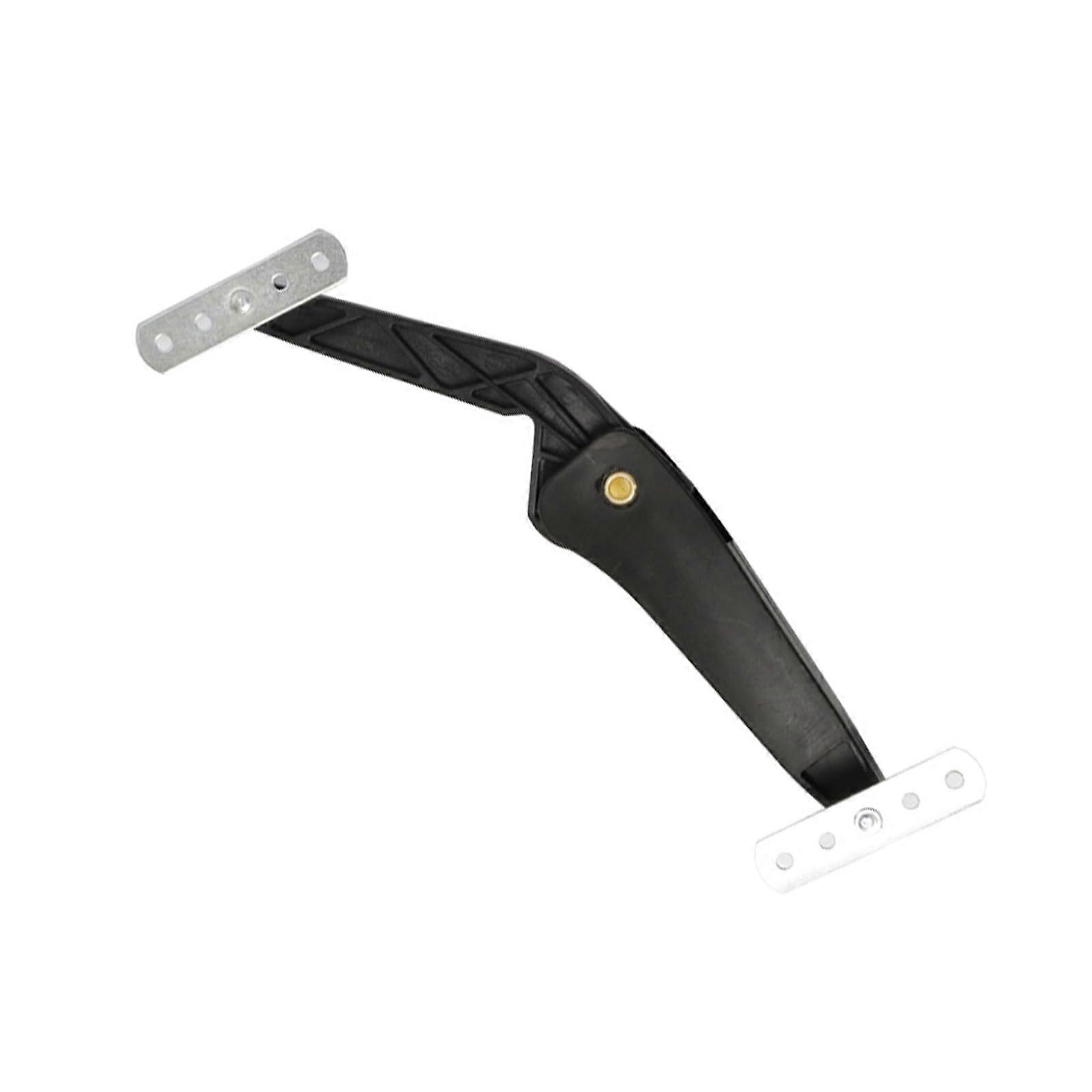Automatic roof box mounting bracket with spring shock absorption and handles, adjustable roof box arm for improved stability, shockabsorbing carrier