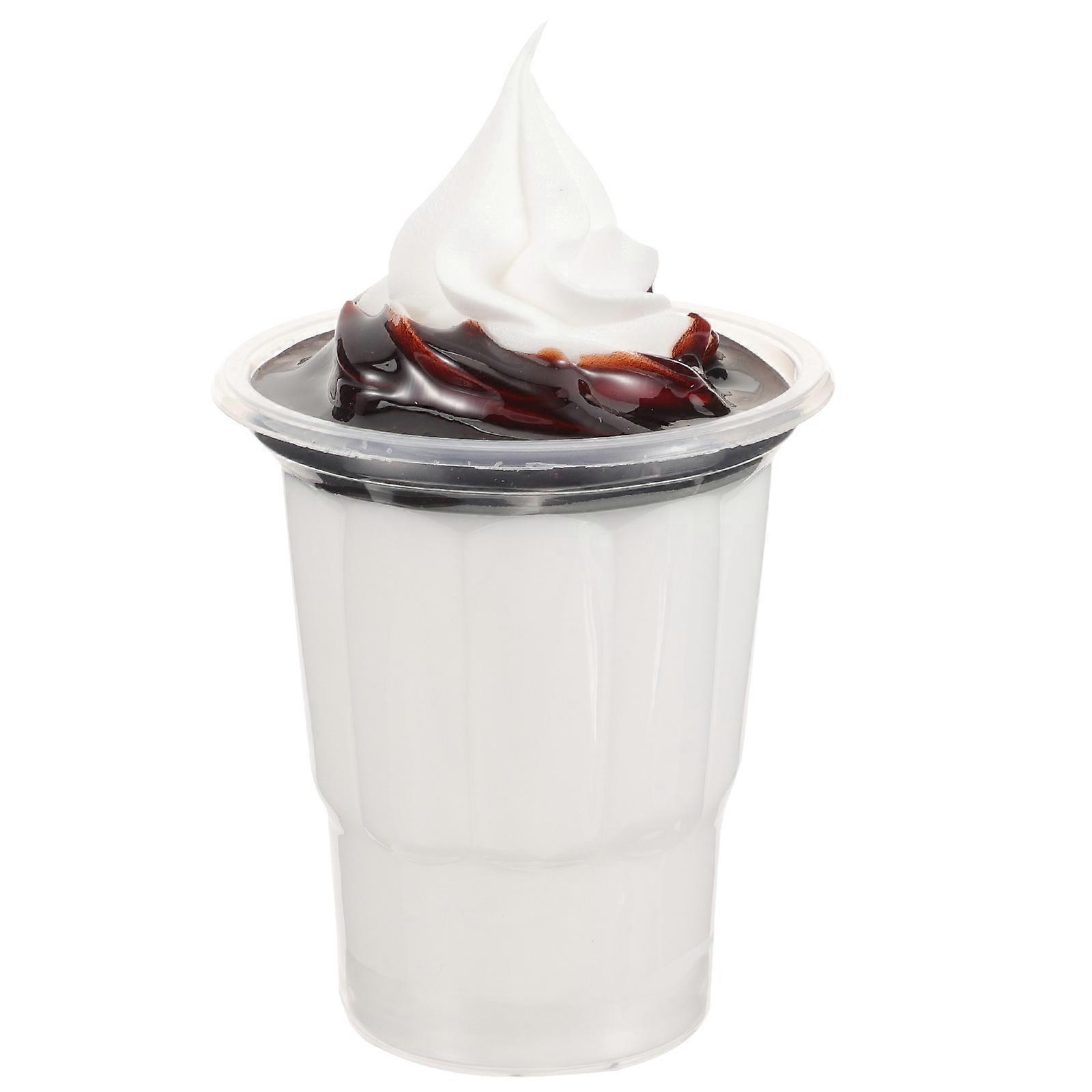 Ice Cream Display Model Home Decoration Lifelike Design Delicate And Beautiful 14X8.5CM 1Set