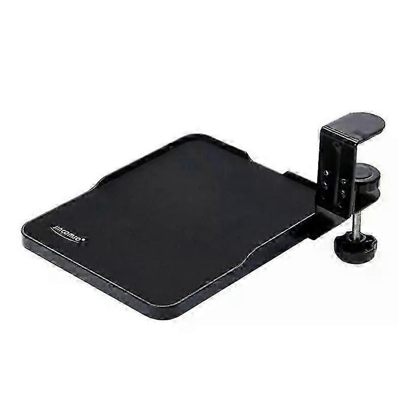 Jincomso Keyboard Mouse Tray Rotating Tray and Mouse Pad Can Be Used Fit For Storage Box and Hiding Under the Desktop