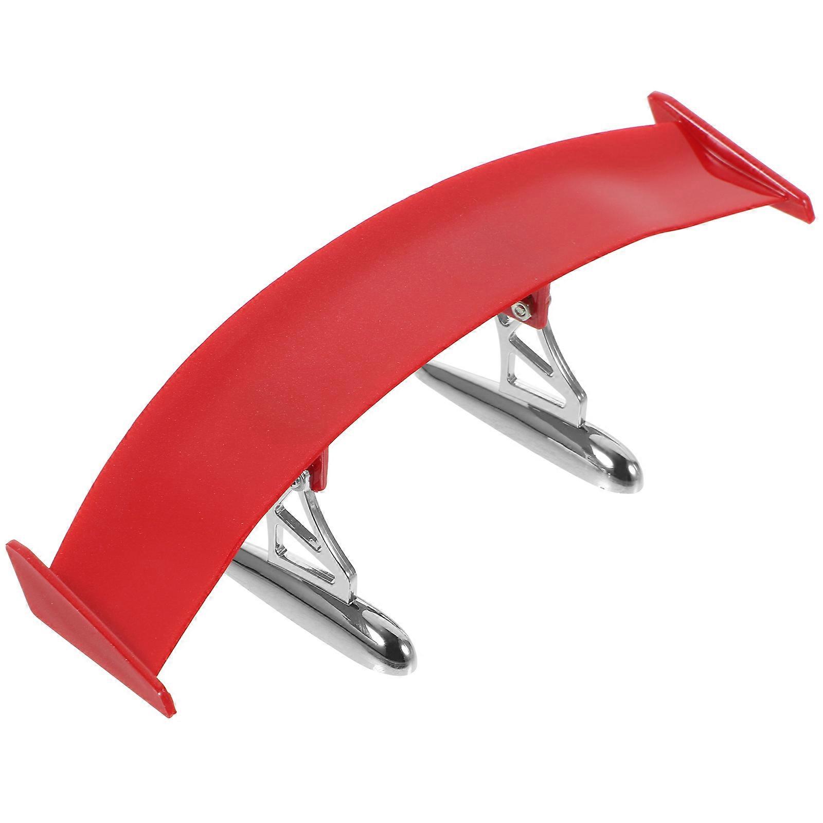 Red Universal Car Rear Spoiler Wing for HighSpeed Stability and Easy Installation with ABS Material