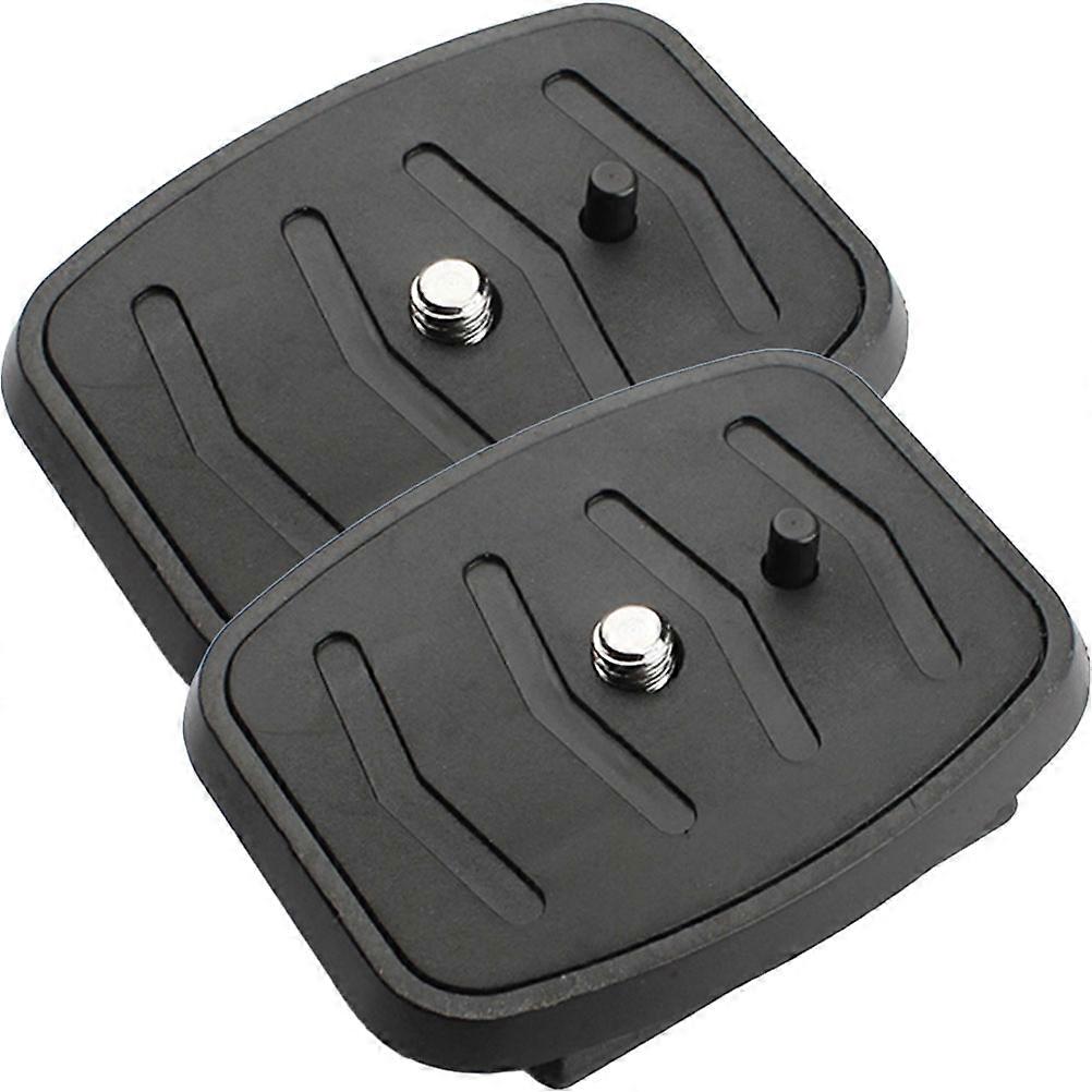 2pcs Tripod Adapter Plates Quick Release Camera Mount for DSLR Cameras Durable Tripod Accessories for Easy Attachment Detachment
