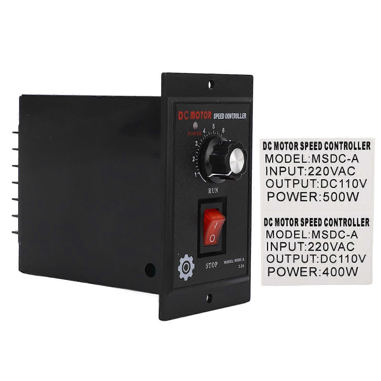 Motor Speed Controller Electric Motor Speed Regulator Module Input 220VAC Output 110VDC 500W