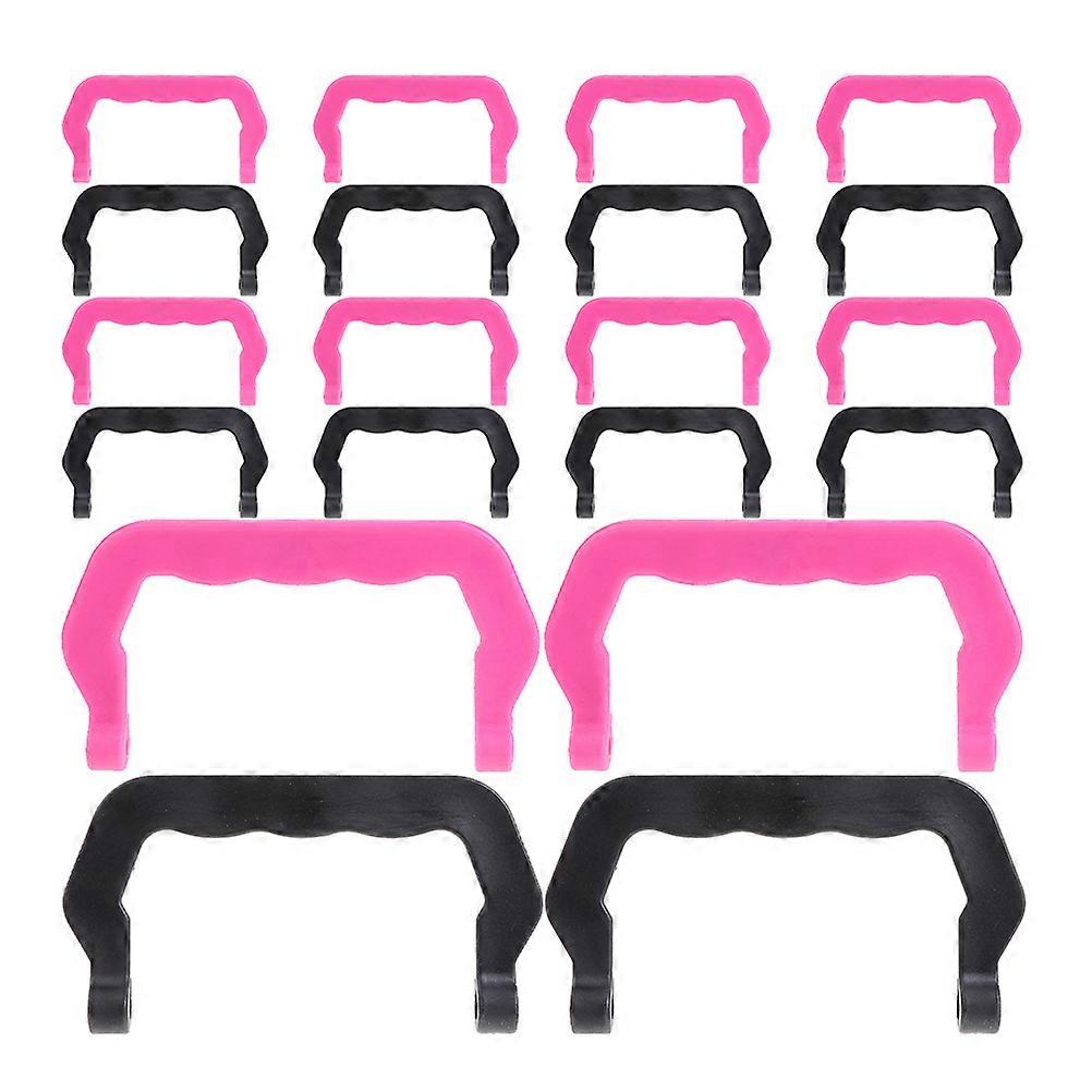 Plastic Pet Cage Handle for Outdoor Use Lightweight and Durable Assorted Color 20pcs