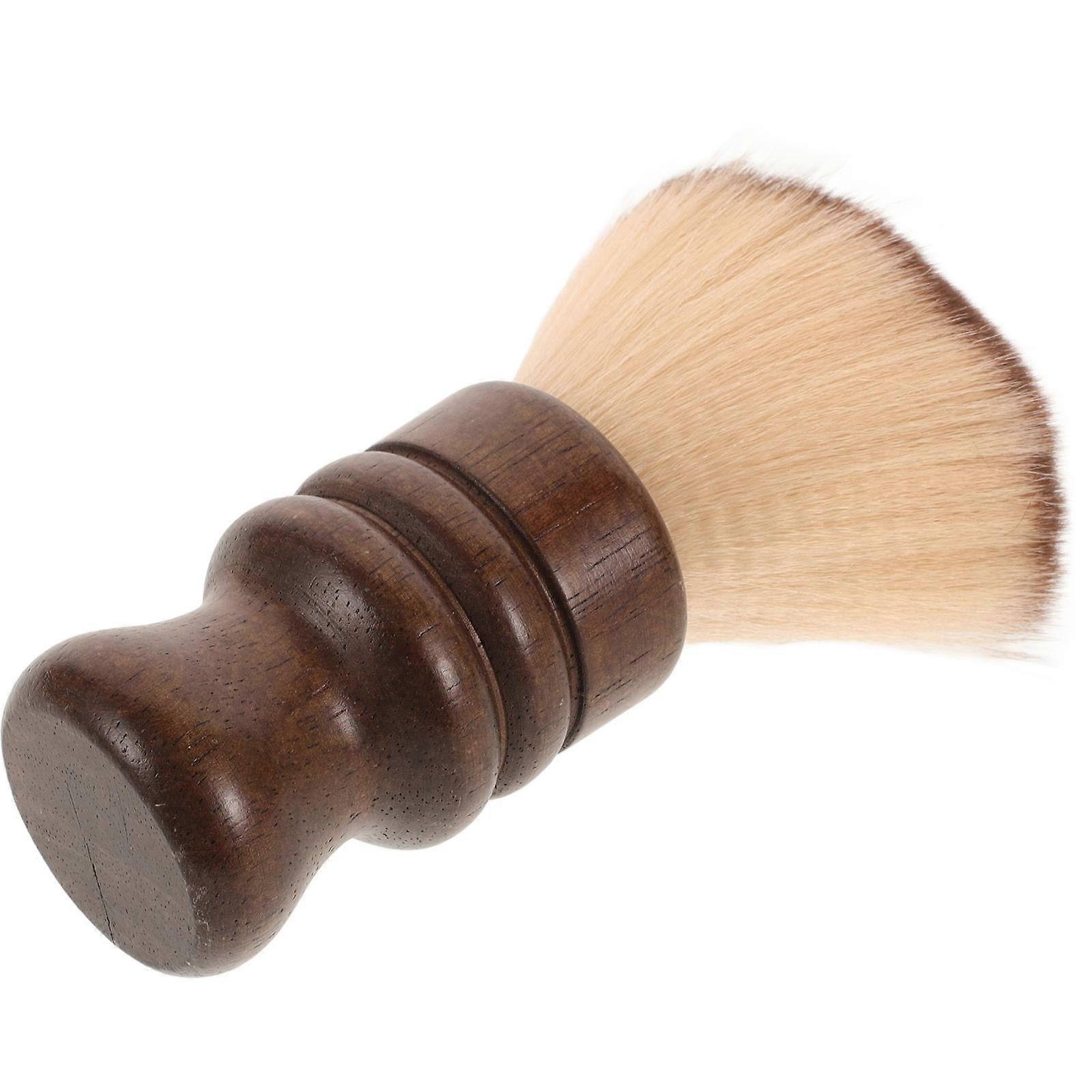 Soft Hair Sweep Brush for Barber Neck Face Duster 1 Set Cleaning Supply Salon Hairbrush
