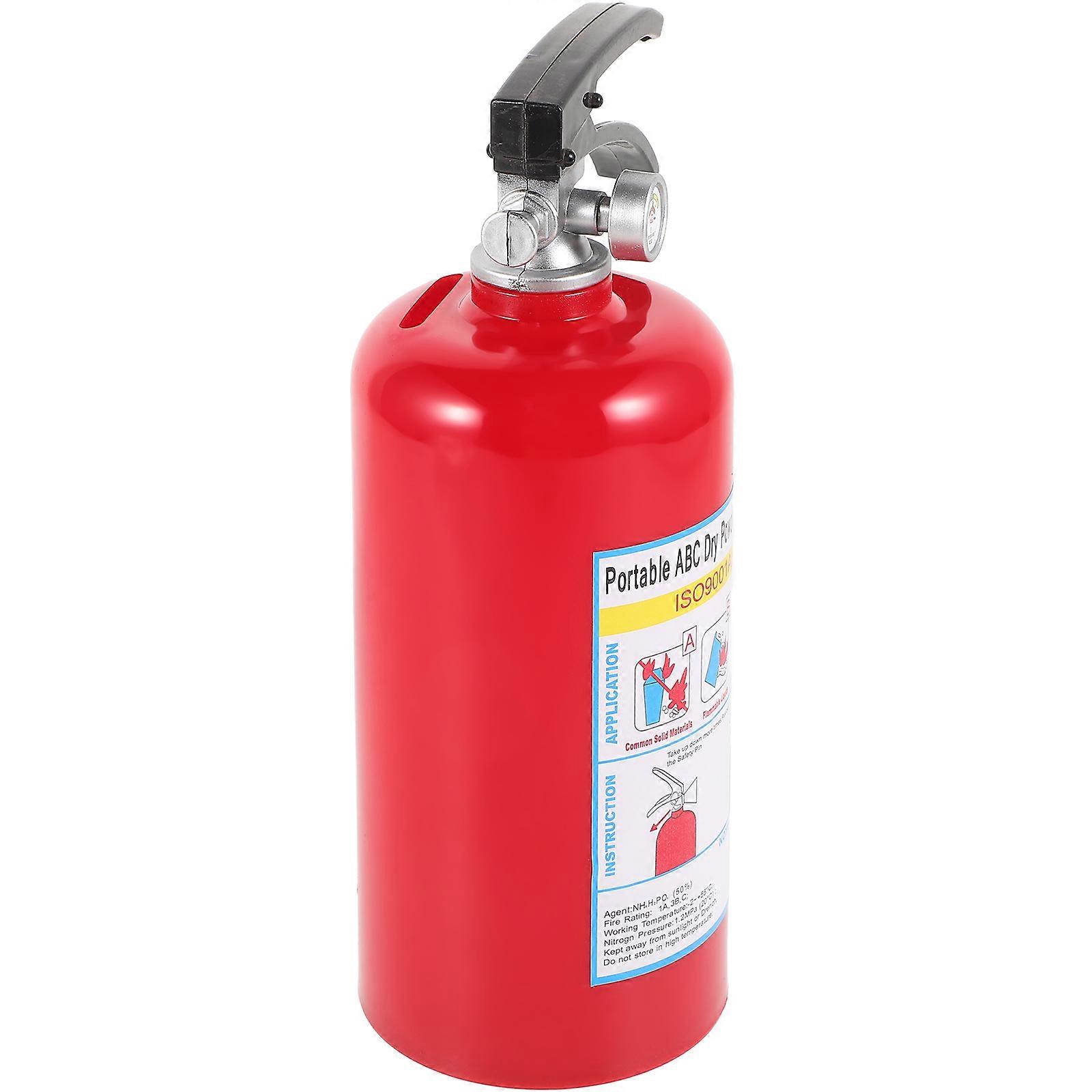 Fire Extinguisher Coin Chest Hidden Compartment Realistic Design Adults Home Security Item 1Pcs