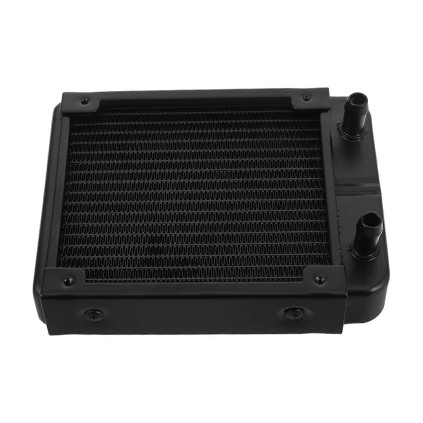 Aluminum Liquid CPU Cooler Radiator Water Cooling Heat Exchanger for PC Quiet Operation Easy Installation Multiple Configuration Compatibility