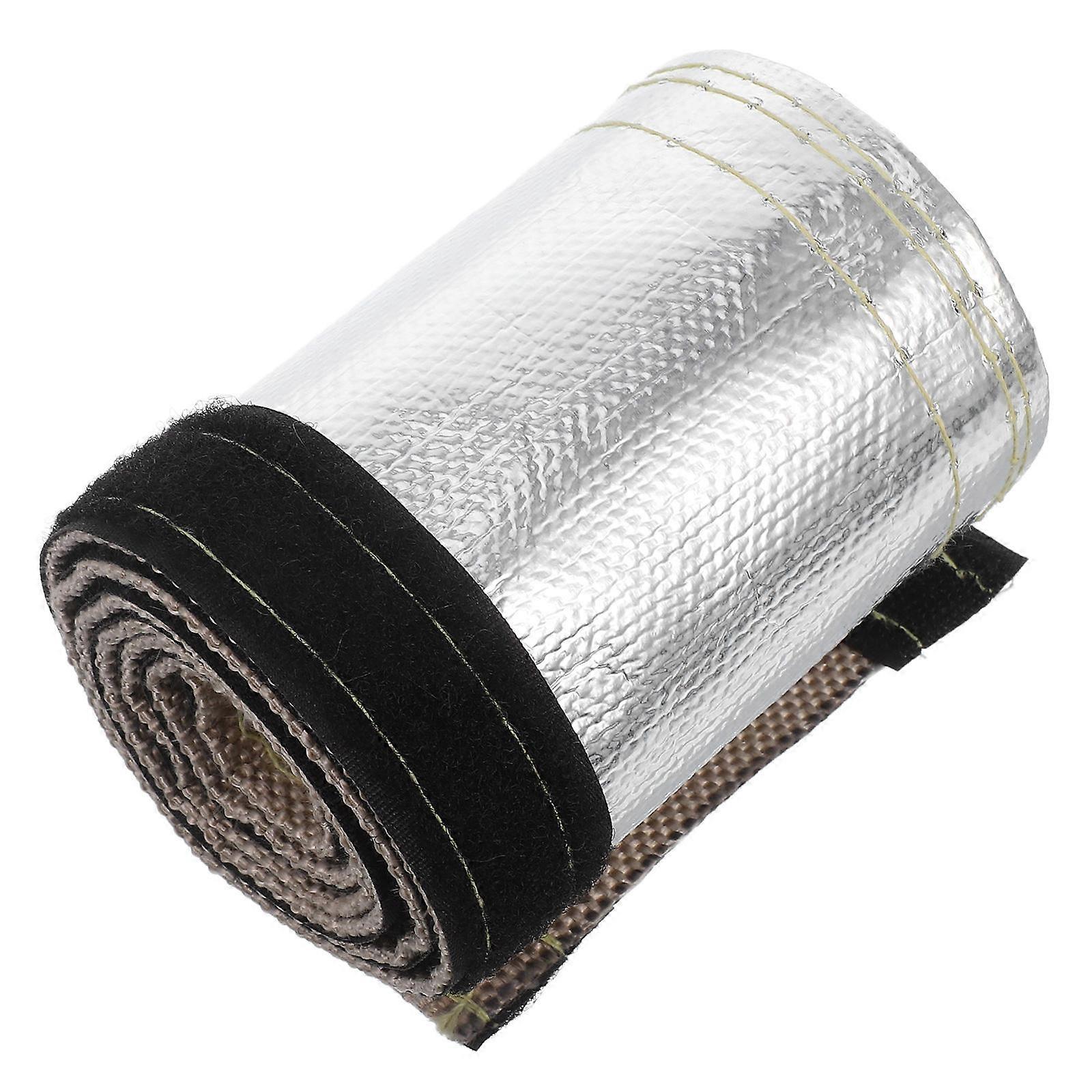 Heat Shield Sleeve for Exhaust Fuel Line Heat Shroud Cover 1 Set Automotive Heat Shield for Car Vehicles