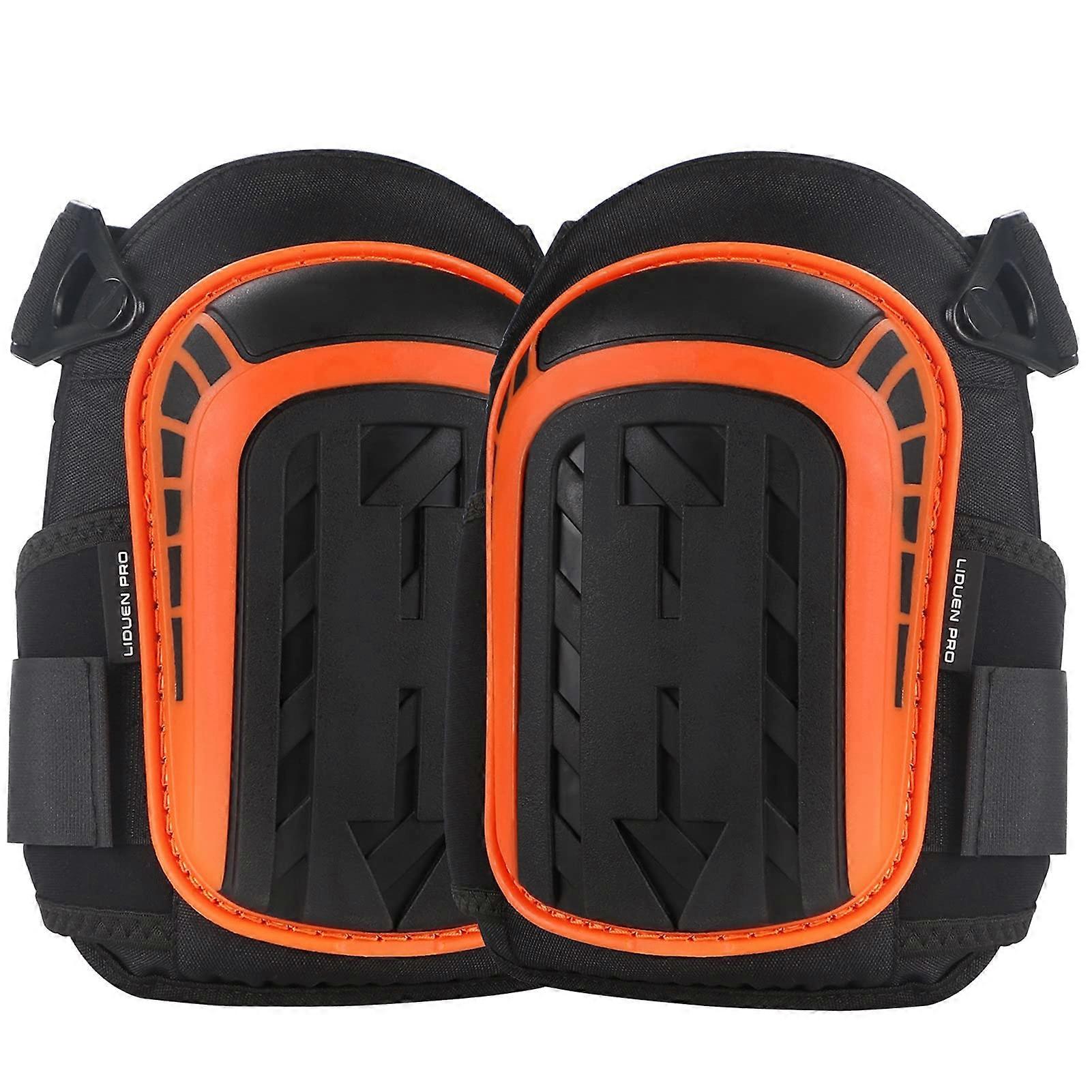 Knee Pads Heavy Duty Support High Density Foam Padding And Stretchy Straps For Construction Gardening Flooring