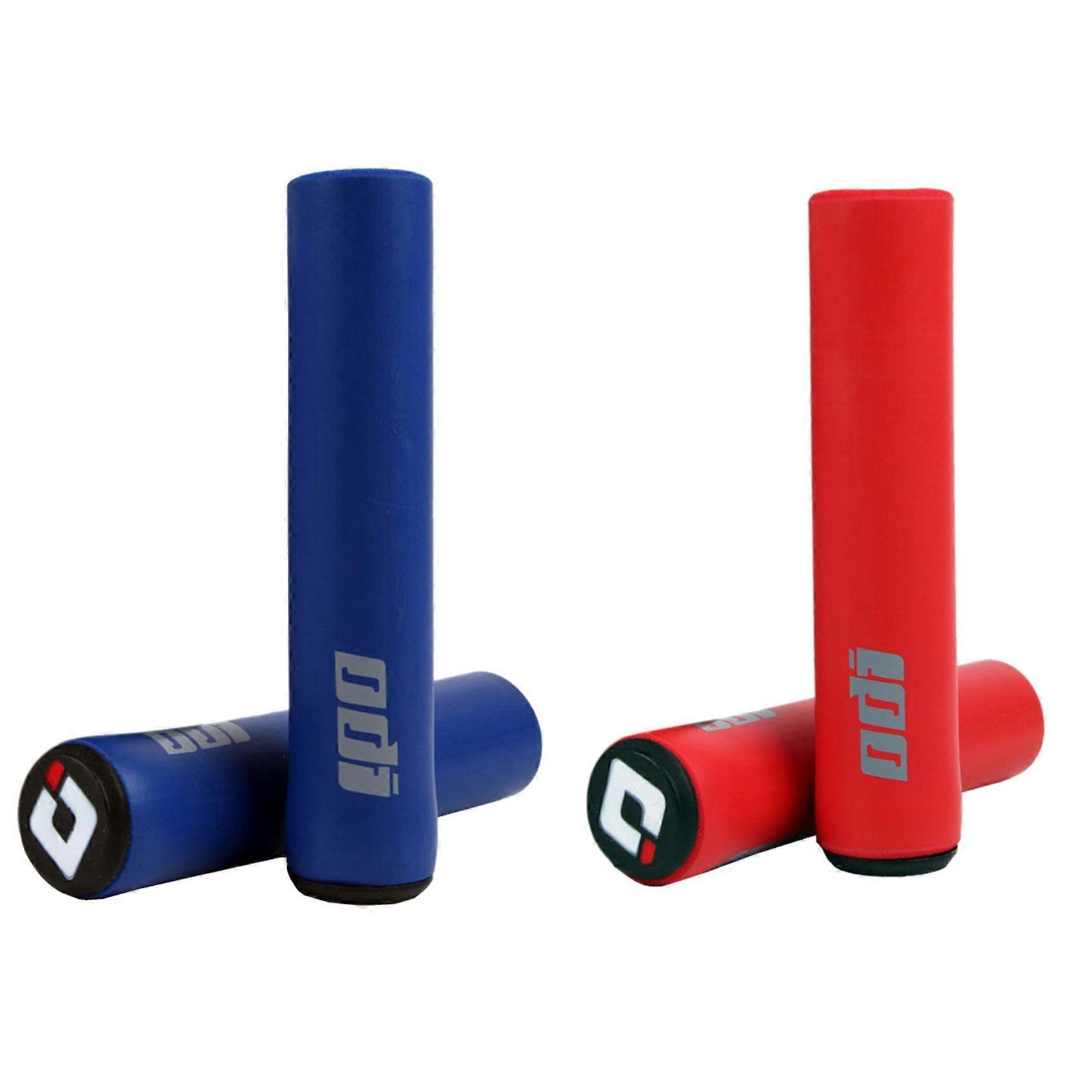 ODI 2 Pairs Bicycle Grip Silicone Handlebar Grips Shock-Absorbing Mountain Bicycle Grip Bike Accesso