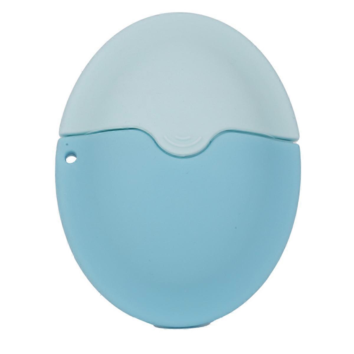 Suncream Applicator Roller Portable Refillable Sunscreen Lotion Sponge Applicator for Kids Adults Families Blue