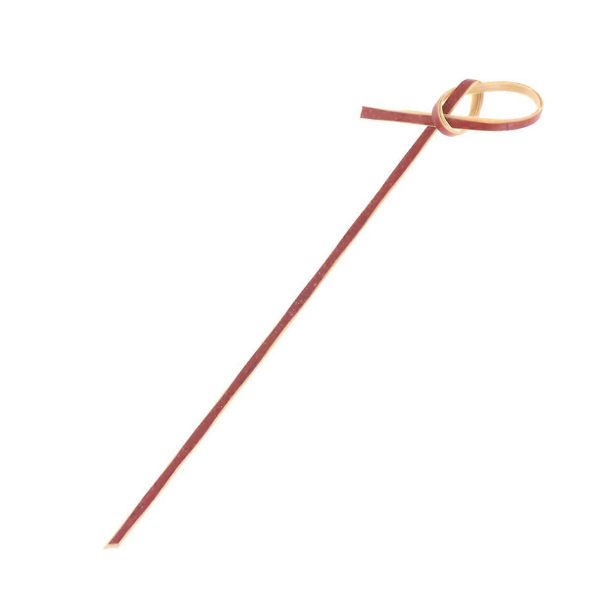 Creative Red Cocktail Picks for Party Decoration Made of Synthetic Material Perfect for Fruit Appetizers 12CM
