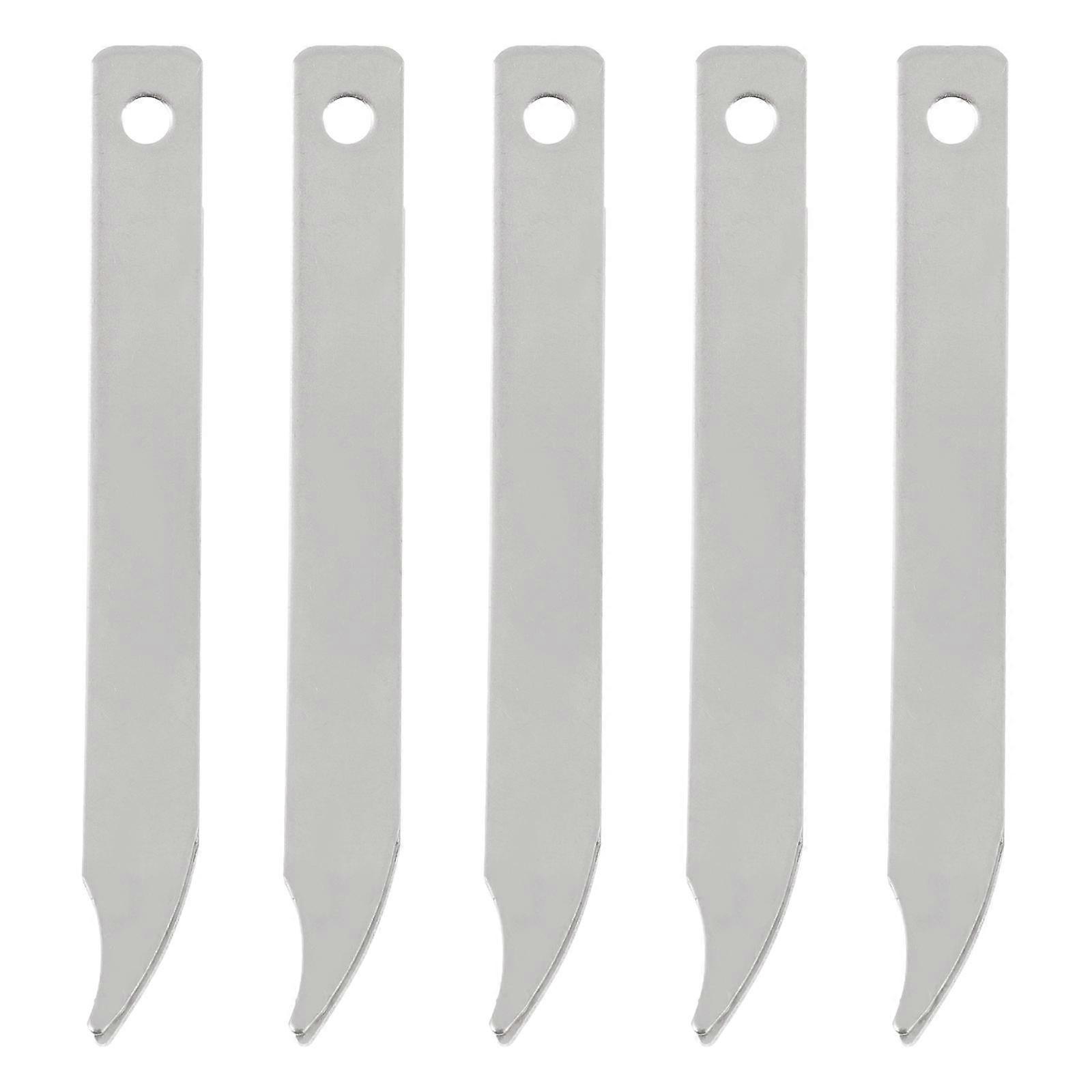 Effective Needle Pullers For Beginners And Professionals In DIY Shoe Sole Making 5Pcs Silver