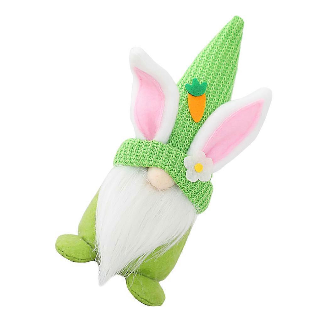 Cute Decorative 1Pcs Rabbit Decoration Designed For Office And Home With 18x7.5x8cm Dimensions In Green