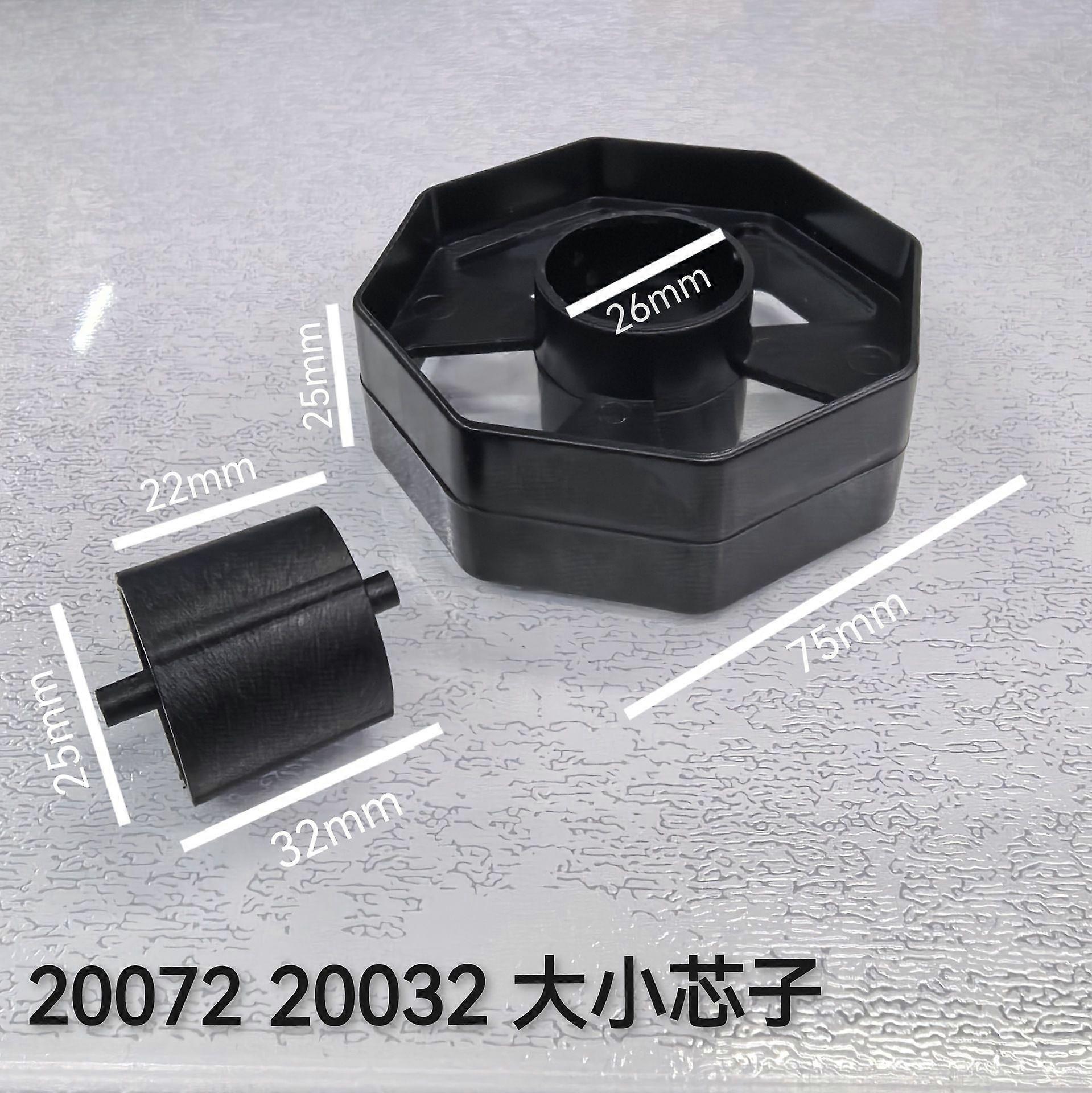 3 Sets Desktop Tape Dispenser Rolling Core: Adhesive Roll Machine Smooth Wheel for Office - Wheel Compatible with Standard Tape Holders