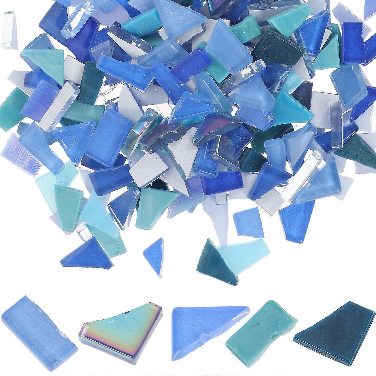 Colorful Mosaic Tiles Decorative Items Garden Decoration 0.4X0.7X1.5CM Irregular Modern 1 Bag