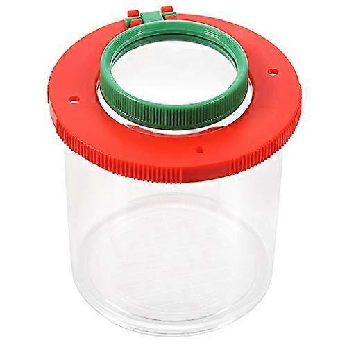 4X Magnification Insect Viewer Lens with Medallion Box, Educational Kids Bug Loupe Toy for Nature Exploration